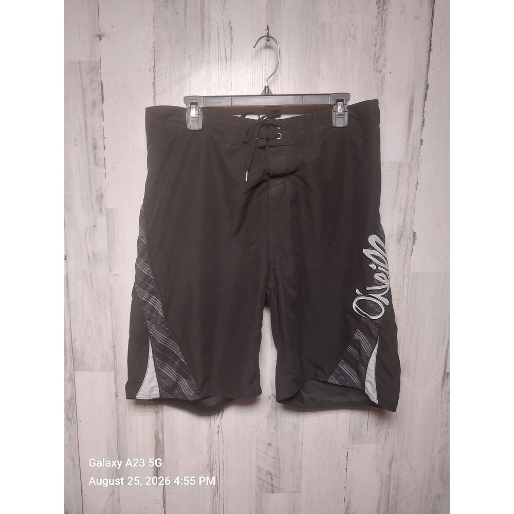 Vintage Y2K O'Neill Board Shorts Size 34 Black